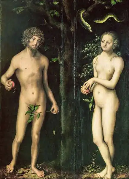 Cranach, Lucas: Adam and Eve