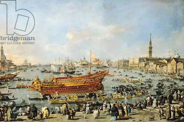 Guardi, Francesco: Departure of the 