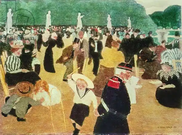Vallotton, Félix: The Luxembourg Gardens