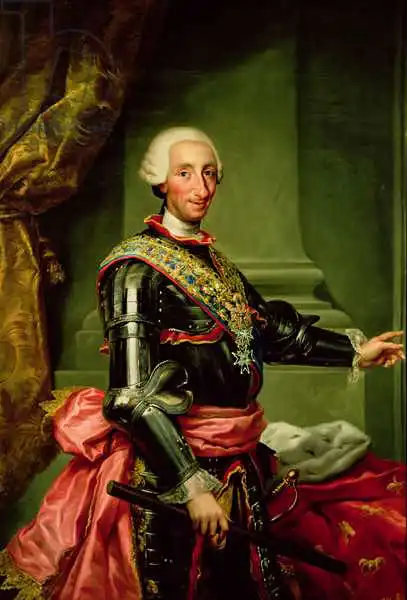 Mengs, Anton Raphael: Portrait of Charles III (1716-88)