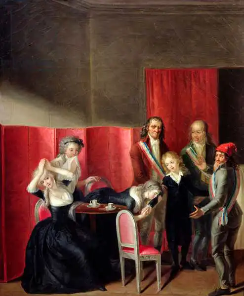 Hauer, Jean-Jacques: The Dauphin Taken from his Family, 3rd July 1793