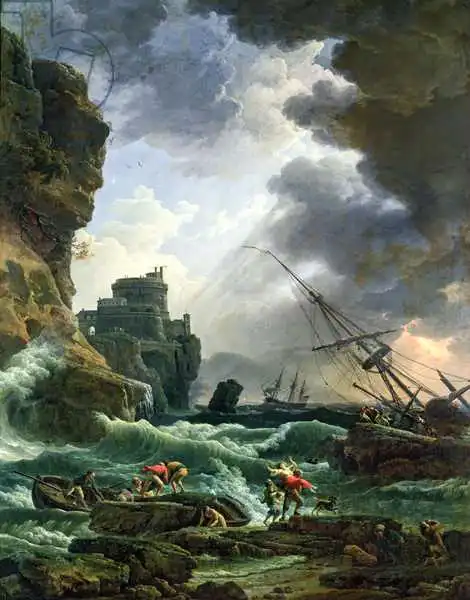 Vernet, Claude Joseph: The Storm