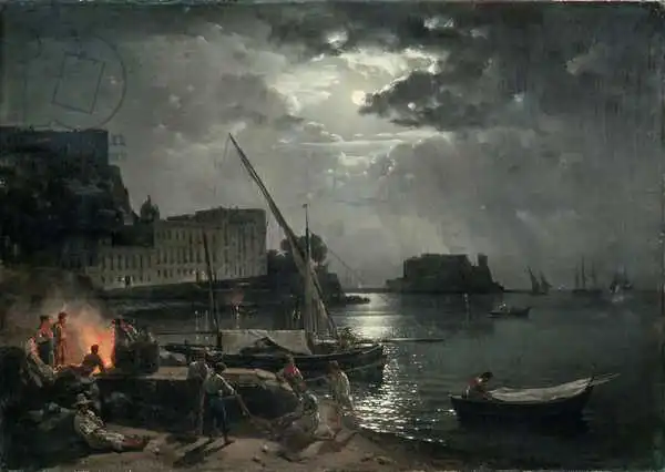 Shchedrin, Silvestr Fedosievich: View of Naples in Moonlight