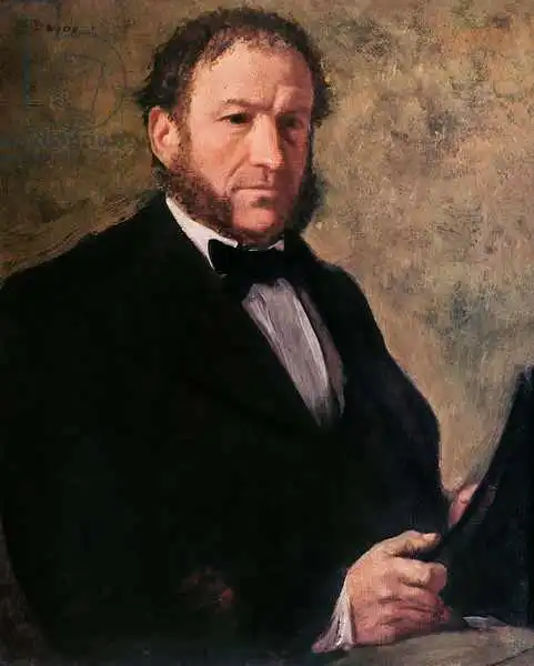 Degas, Edgar: Portrait of Monsieur Ruelle