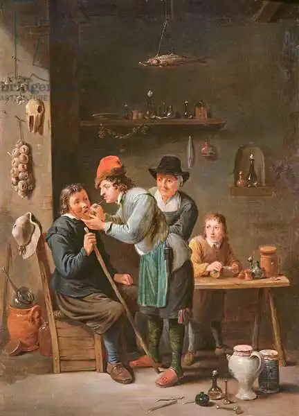 Teniers, David, the younger: The Tooth Extractor