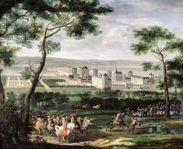 Meulen, Adam Frans van der: View of the Chateau de Vincennes