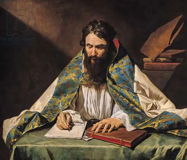 Stomer,: St. Ambrose (339-97), c.1633-39