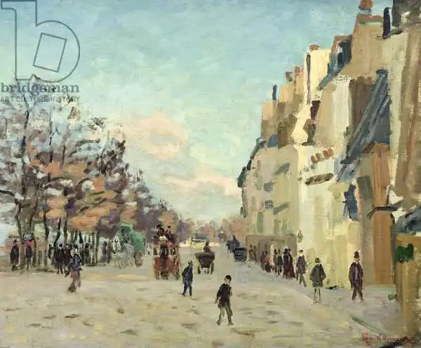 Guillaumin, Jean: Paris, Quai de Bercy, Snow Effect, c.1873-74