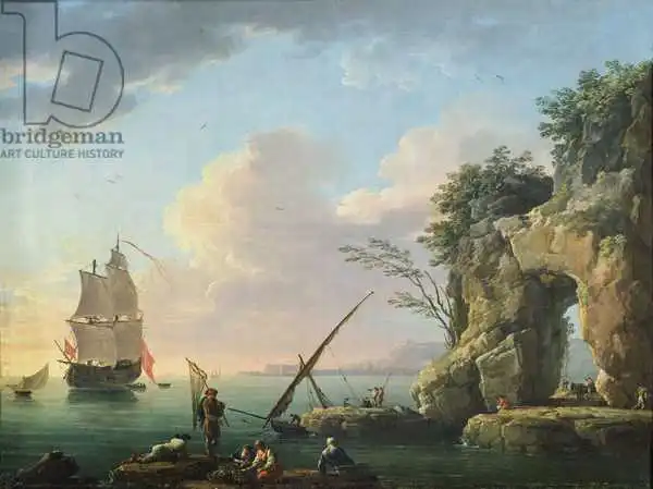 Vernet, Claude Joseph: Paesaggio marino