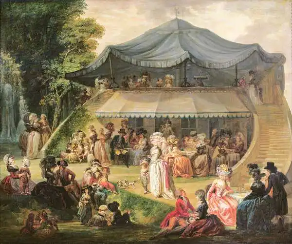 Watteau, Francois Louis Joseph: Fete at Colisee near Lille