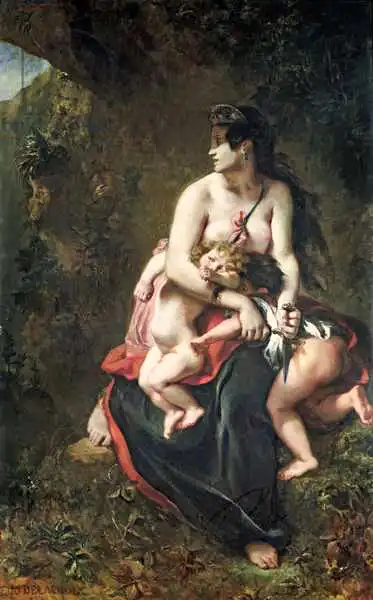 Delacroix, Eugene: Medea