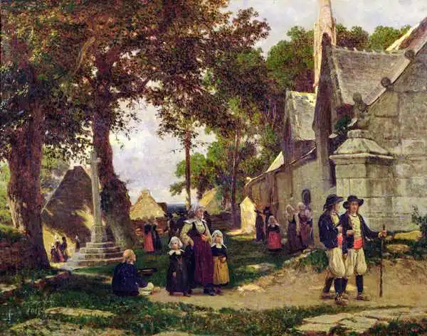 Weber, Max: Church in Brittany