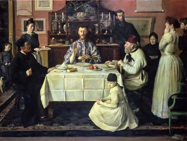 Blanche, Jacques-Emile: The Host, 1891-92