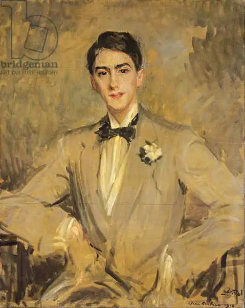 Blanche, Jacques-Emile: Study for a Portrait of Jean Cocteau (1889-1963) 1912