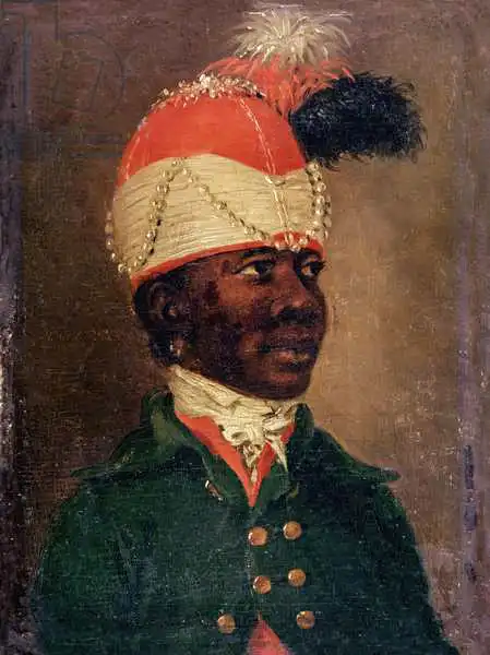 French school (18th century): Portrait de Zamor
