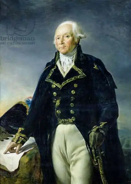 Rouget, Georges: Portrait of Francois-Christophe Kellermann (1735-1820)