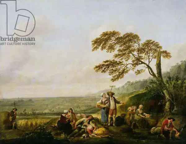 Watteau, Francois Louis Joseph: Midday, from a series on the four hours of the day