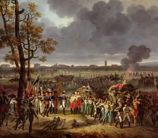 Lecomte, Hippolyte: Le deuxième siège de Mantoue le 2 février 1797