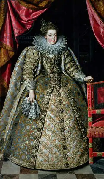 Pourbus, Frans II: Portrait of Elisabeth of France (1602-44) 1615