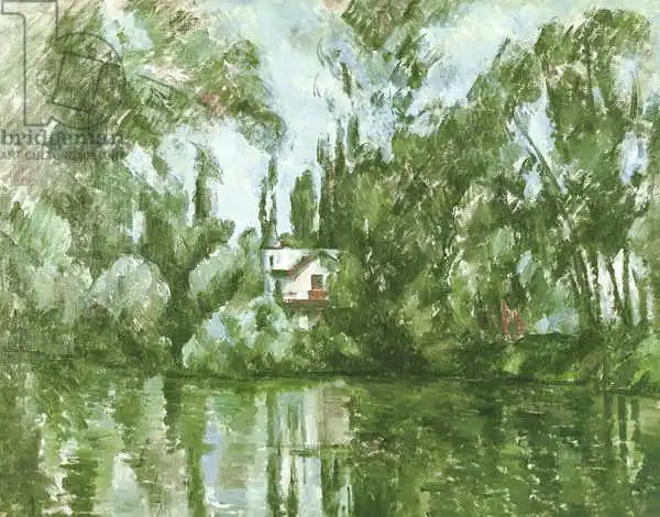 Cézanne, Paul: House on the Banks of the Marne, 1889-90