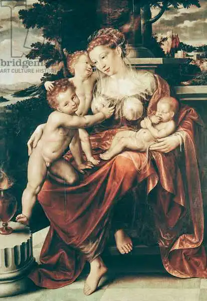 Massys, Quentin: Charity, 1544-58