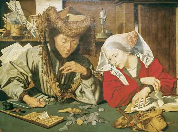 Reymerswaele, Marinus van: El prestamista y su mujer