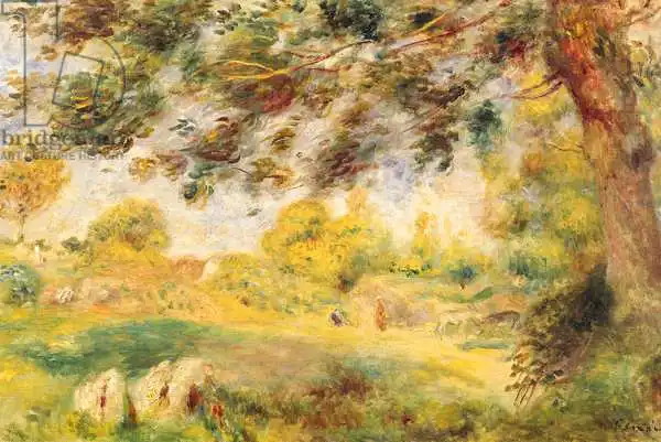 Renoir, Auguste: Paesaggio di primavera