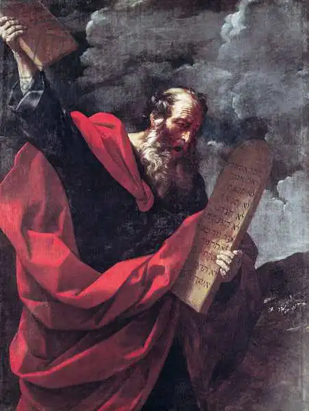 Reni, Guido: Moses with the Tablets of the Law