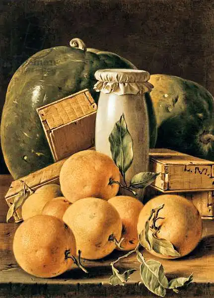 Meléndez, Luis: Still Life of Ora...