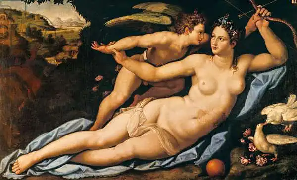 Allori, Alessandro: Venus and Cupid