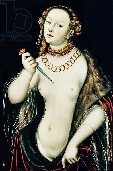 Cranach, Lucas: The Suicide of Lucretia