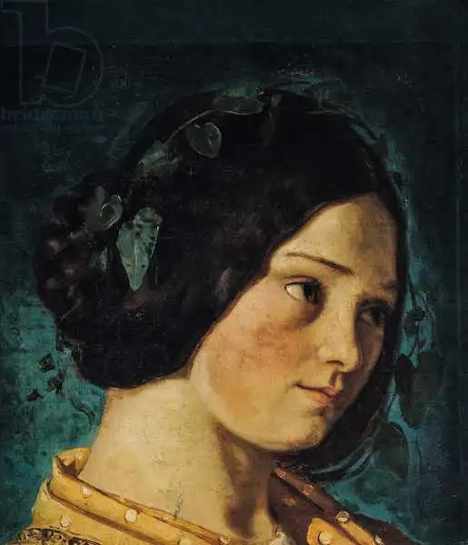 Courbet, Gustave: Portrait of Zelie Courbet