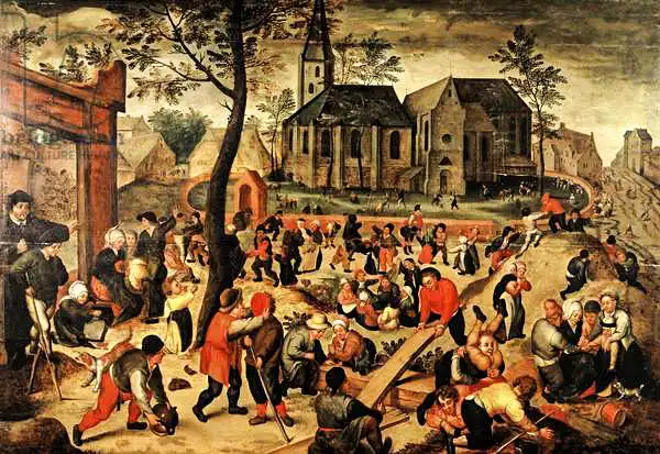 Cleve, Maerten van: Children