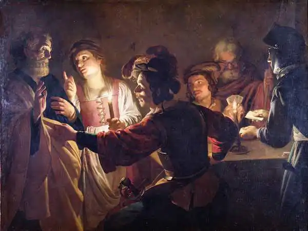 Honthorst, Gerrit van: The Denial of St. Peter