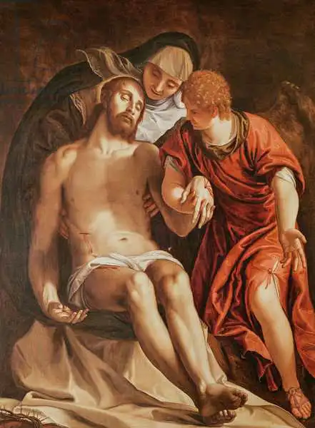 German school (17th century): The Deposition
