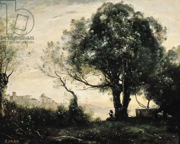 Corot, J. B. Camille: Souvenir of Castel Gandolfo