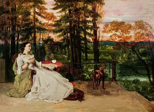 Courbet, Gustave: Woman of Frankfurt