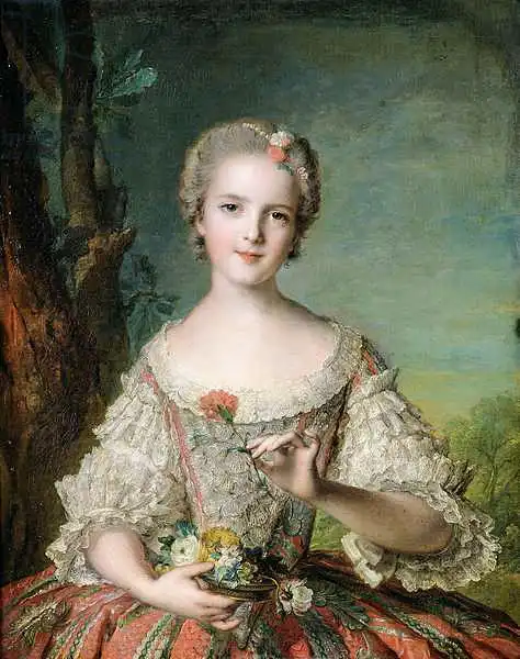 Nattier, Jean-Marc: Portrait of Madame Louise de France (1737-87) at Fontevrault