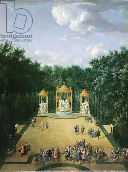 Martin, Pierre-Denis: The Groves of the Baths of Apollo in the Gardens of Versailles