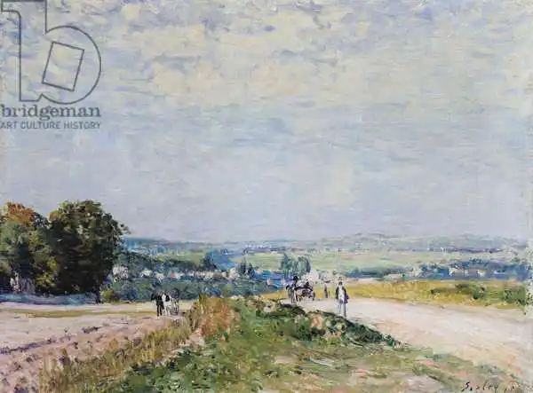 Sisley, Alfred: The Road to Montbuisson at Louveciennes