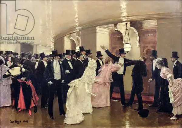 Béraud, Jean: An Argument in the Corridors of the Opera