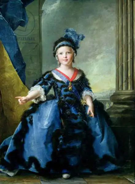 Nattier, Jean-Marc: Louis-Joseph-Xavier de France (1751-61) Duke of Burgundy