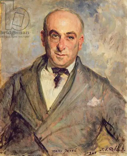 Blanche, Jacques-Emile: Portrait of Max Jacob (1876-1944) 1921