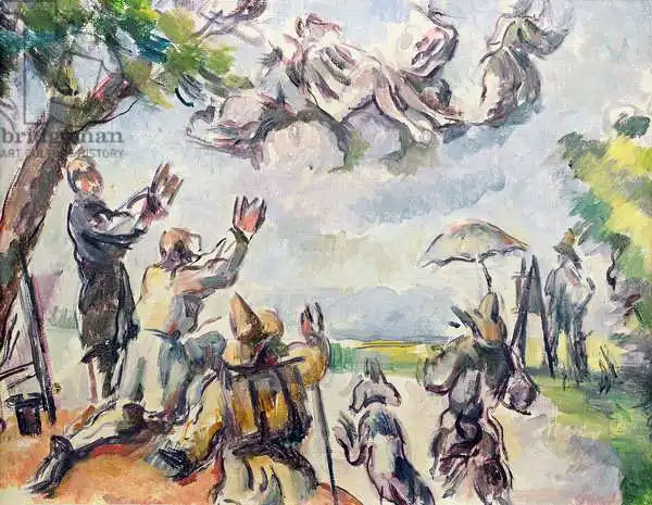 Cézanne, Paul: Apoteosis de Delacroix