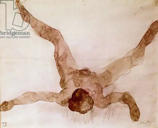 Rodin, Auguste: Nude Female Lying on her Back