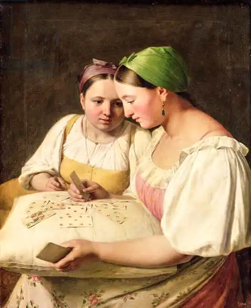 Venetsianov, Aleksei Gavrilovich: Fortune-Telling