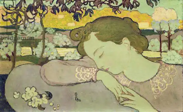 Denis, Maurice: Sleeping Woman