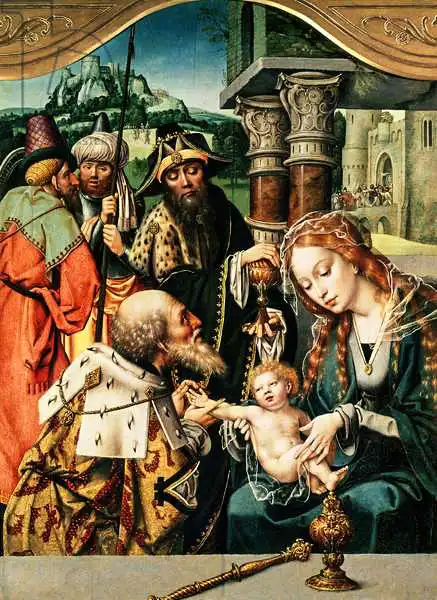 Gossaert, Jan: The Adoration of the Magi