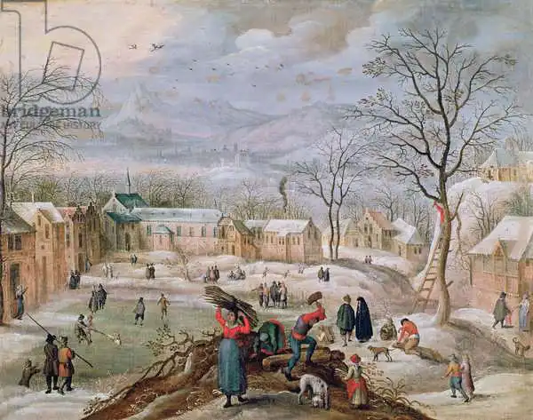 Flemish school (17th century): Hiver