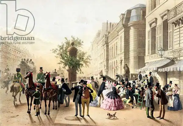 Guérard, Eugene: Boulevard des Italiens, from 